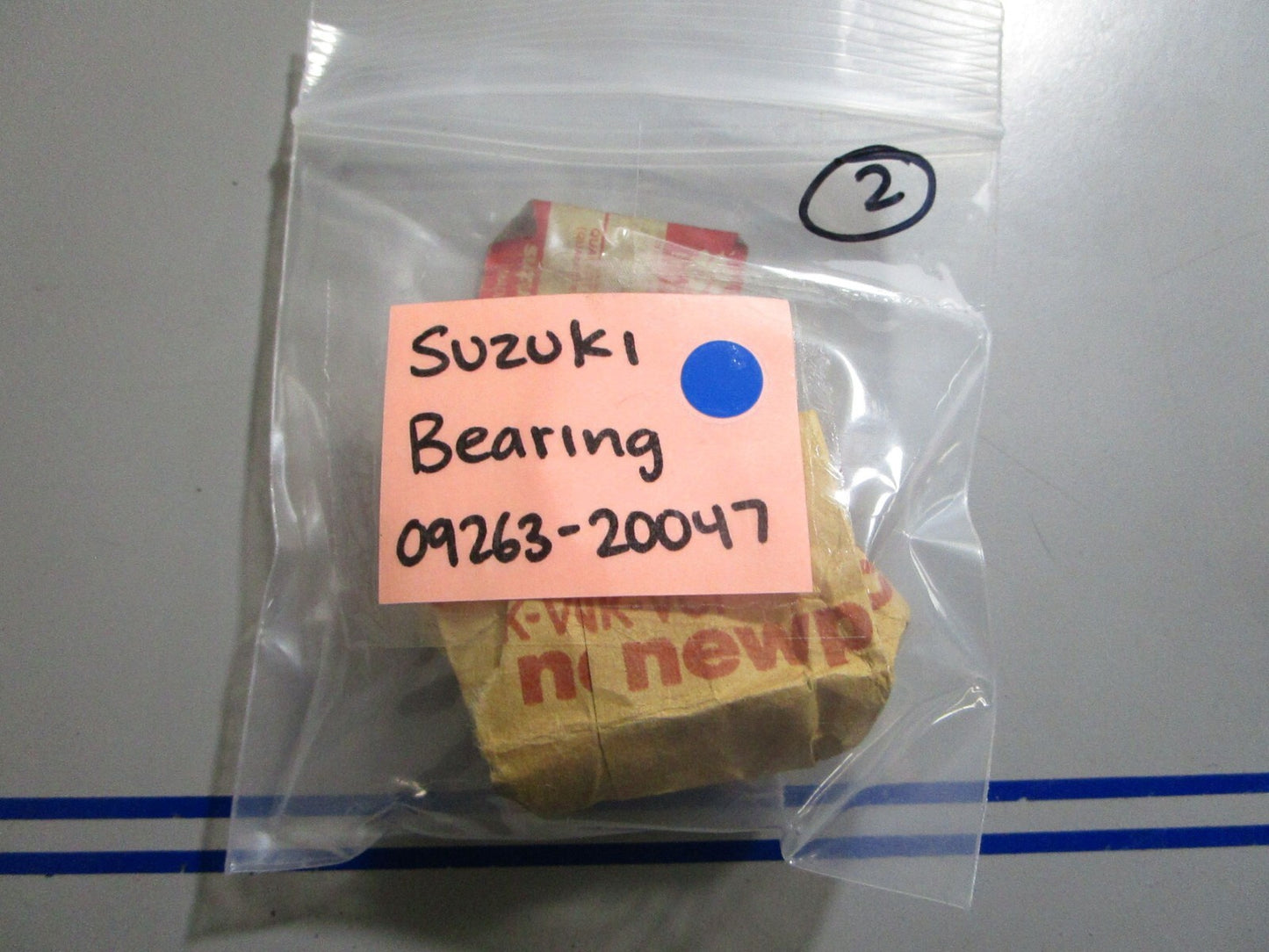 *NEW OEM* 0770 Suzuki Bearing 09263-20047