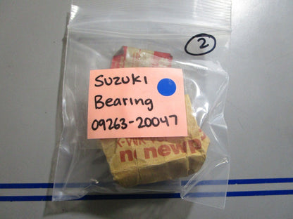 *NEW OEM* 0770 Suzuki Bearing 09263-20047