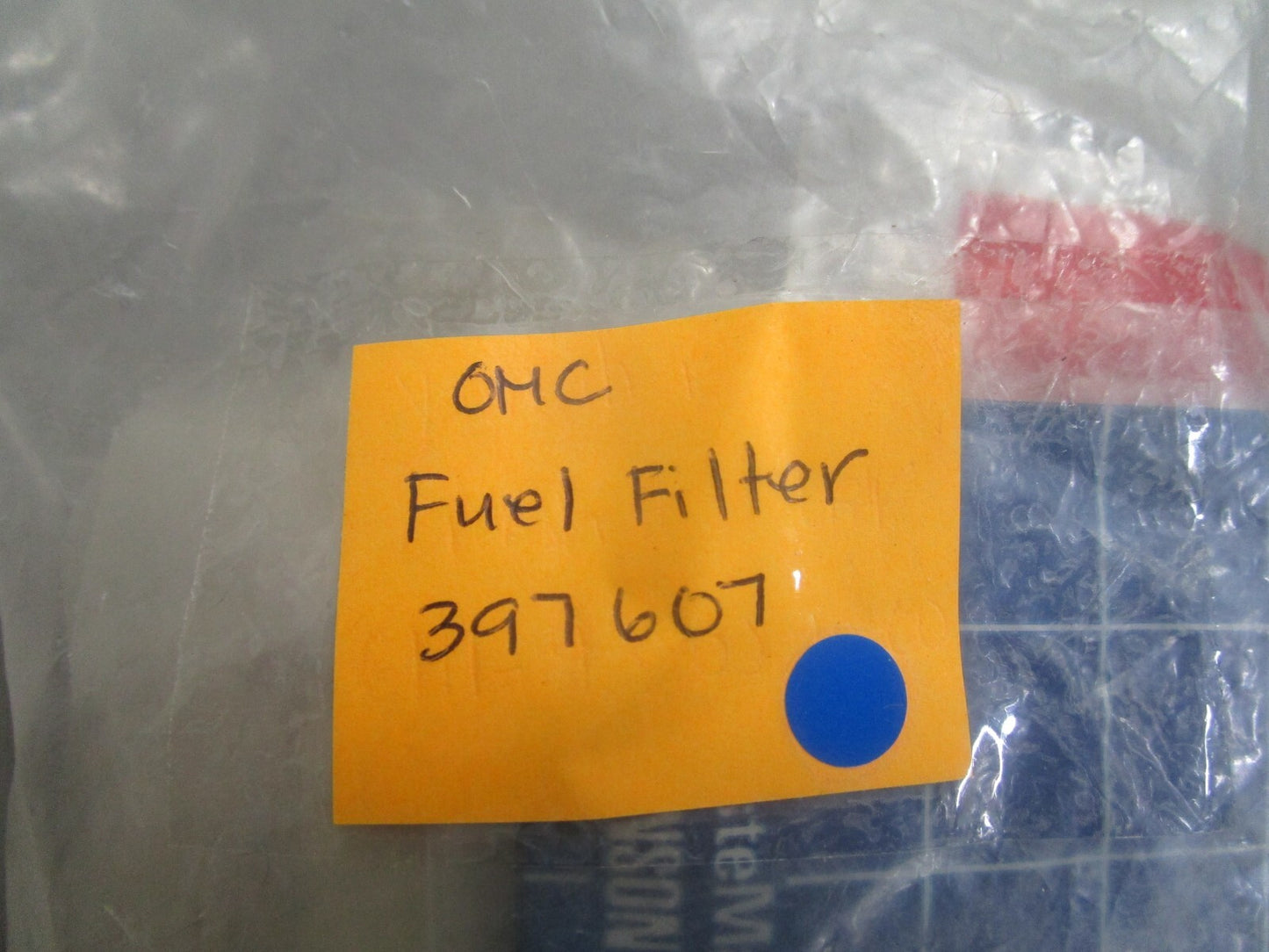 *NEW OEM* 0810 OMC Johnson Evinrude Fuel Filter 397607 0397607
