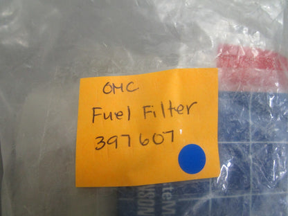 *NEW OEM* 0810 OMC Johnson Evinrude Fuel Filter 397607 0397607