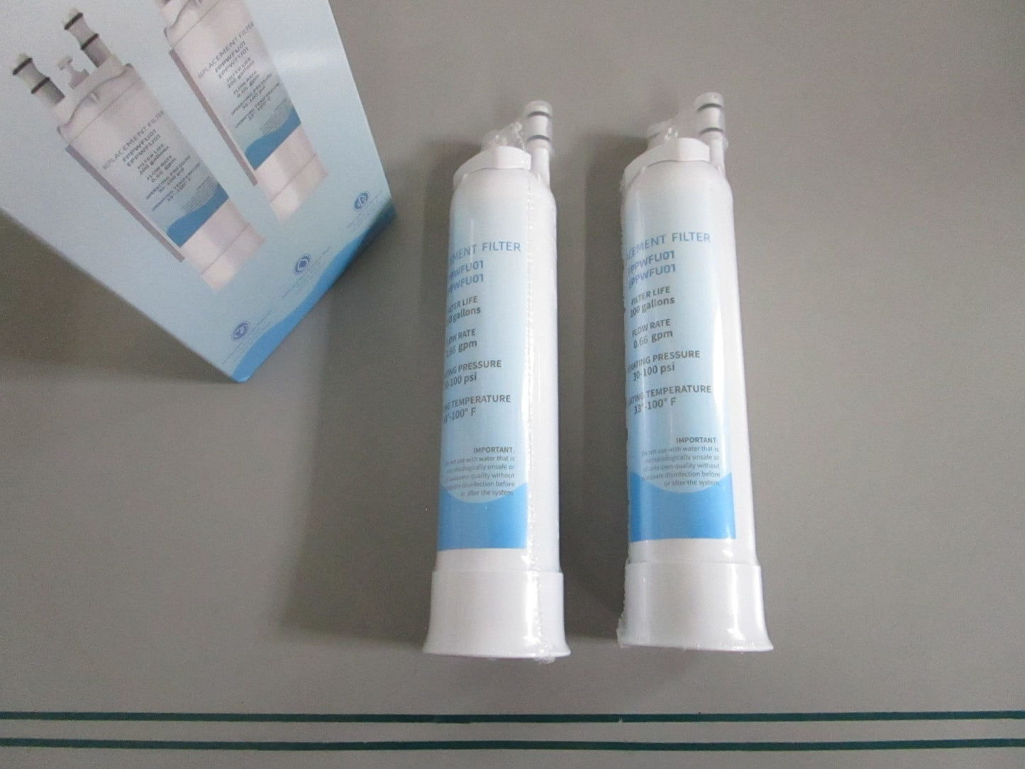 Frigidaire Replacement Water Filter LOT OF 2 FPPWFU01 EPPWFU01 NOS 0820