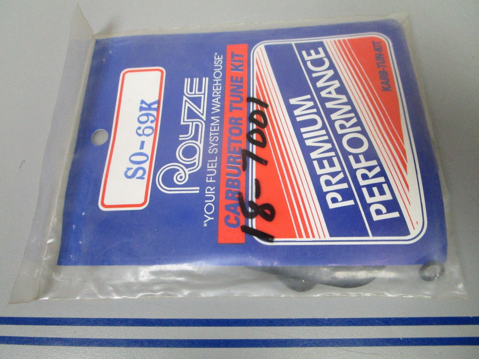 *NEW* 0810 Royze Carburetor Kit S0-69K Replaces: 18-7001 Volvo 841293-4 841293