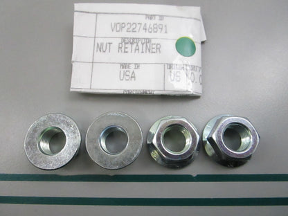 NEW OEM (LOT OF 4) 22746891 Volvo Penta Nut Retainer 0810