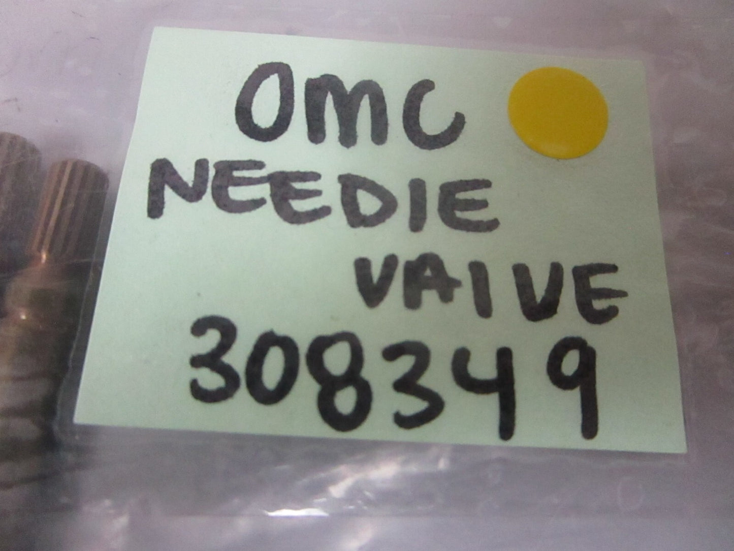 *NEW OEM* 0810 OMC Johnson Evinrude Needle Valve 308349 0308349