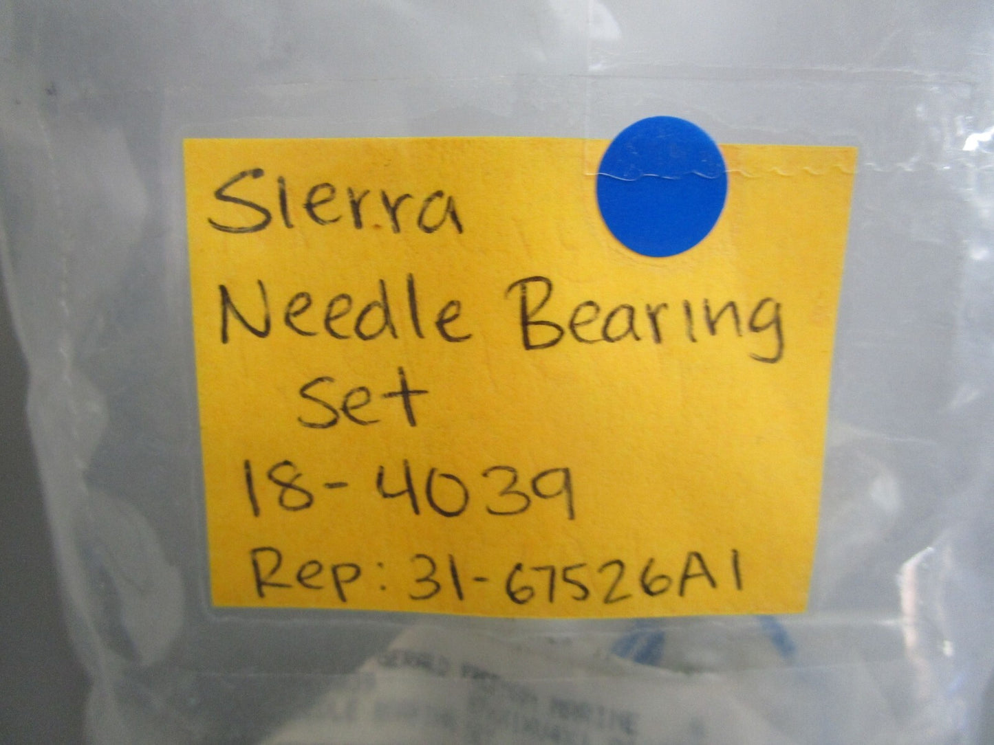 *NEW* 0770 Sierra Needle Bearing Set 18-4039 Replaces: 31-67526A1