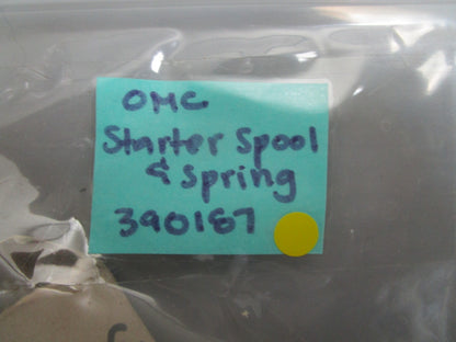 *NEW OEM* 0810 OMC Johnson Evinrude Starter Spool & Spring 390187 0390187