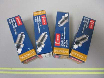 *NEW* (LOT OF 4) 0810 Denso Spark Plug W9EXR-U 6044