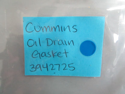 NEW OEM Cummin 3942725 Oil Drain Gasket 0820