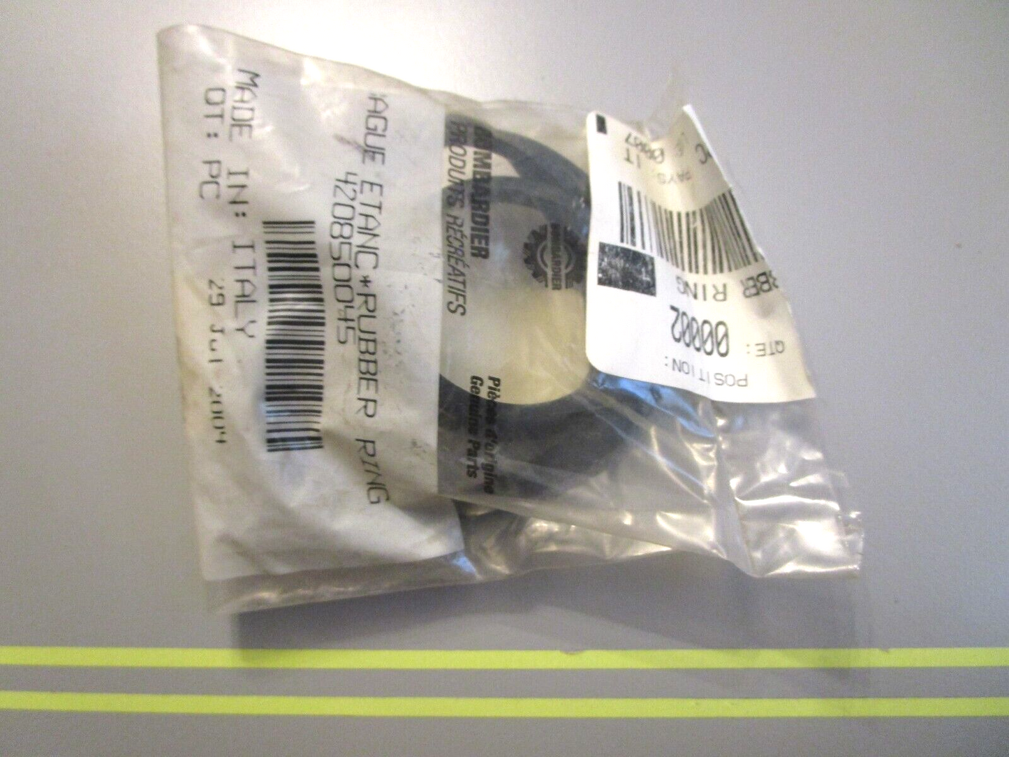 *NEW OEM* 0750 BRP Bombardier RUBBER RING 420850045