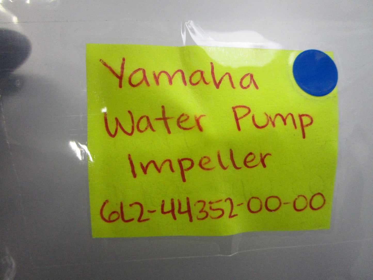 *NEW OEM* 0810 Yamaha Water Pump Impeller 6L2-44352-00-00