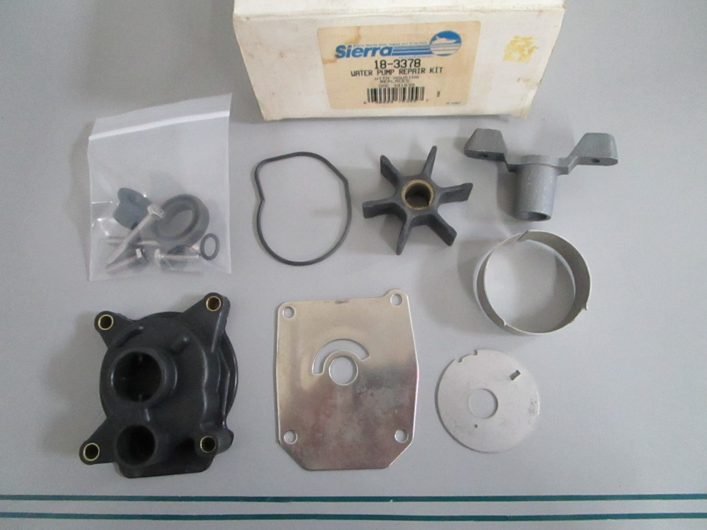 Sierra NEW 18-3378 Water Pump Kit w/ Housing Johnson Evinrude 50 55 60HP 0820