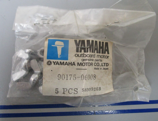 *NEW OEM* (LOT OF 5) 0720 Yamaha Wing Nut 90175-06008-00