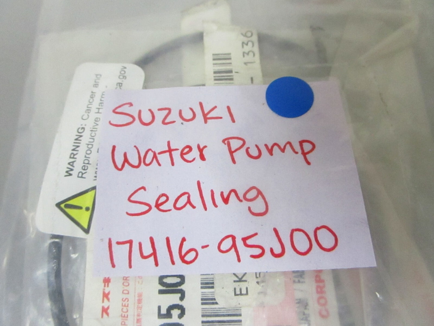 *NEW OEM* 0810 Suzuki Water Pump Sealing 17416-95J00