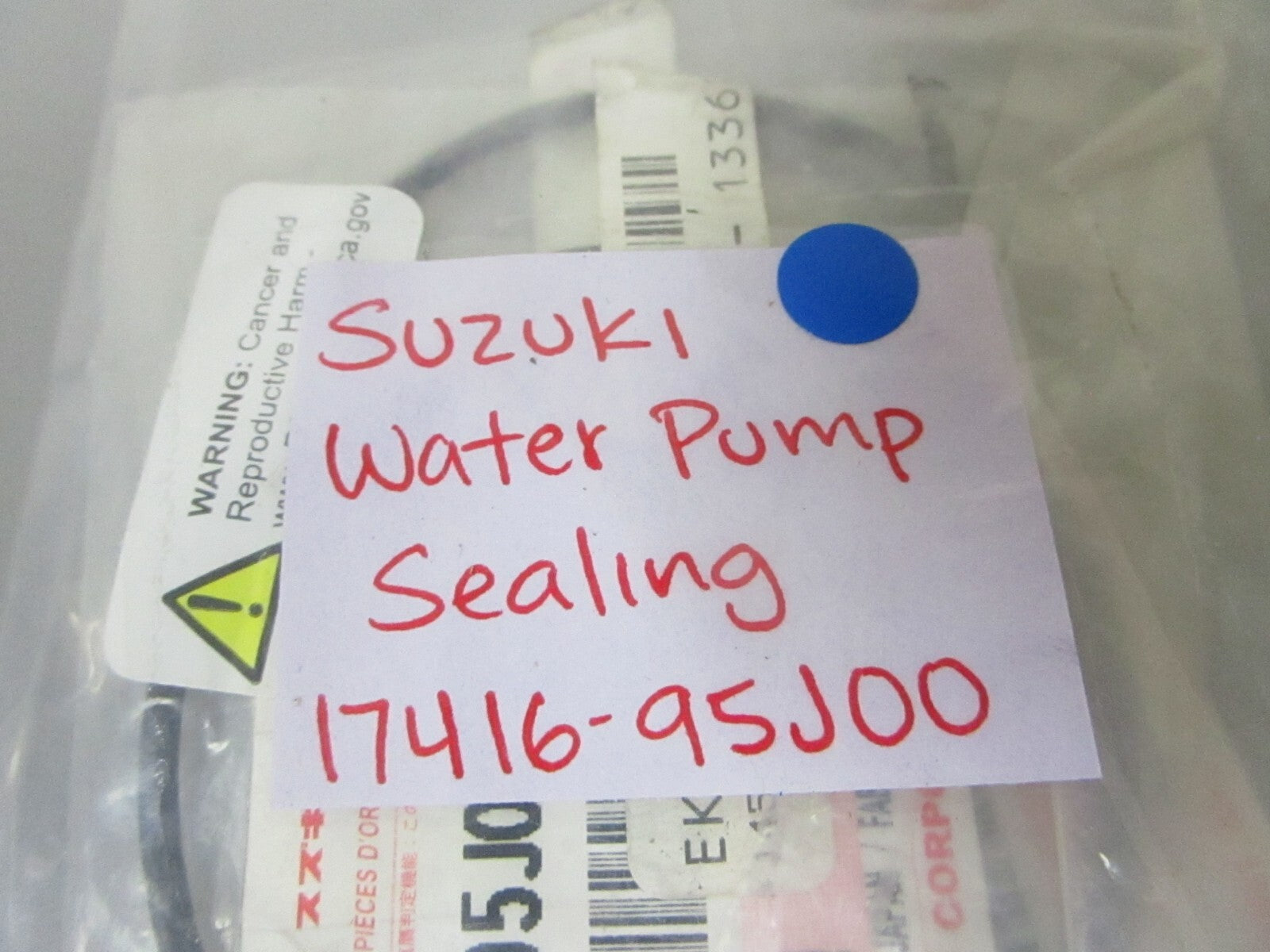*NEW OEM* 0810 Suzuki Water Pump Sealing 17416-95J00