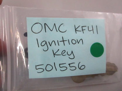 NEW OEM (LOT OF 2) 501556 0501556 OMC Johnson Evinrude KF 41 Ignition Key 0810