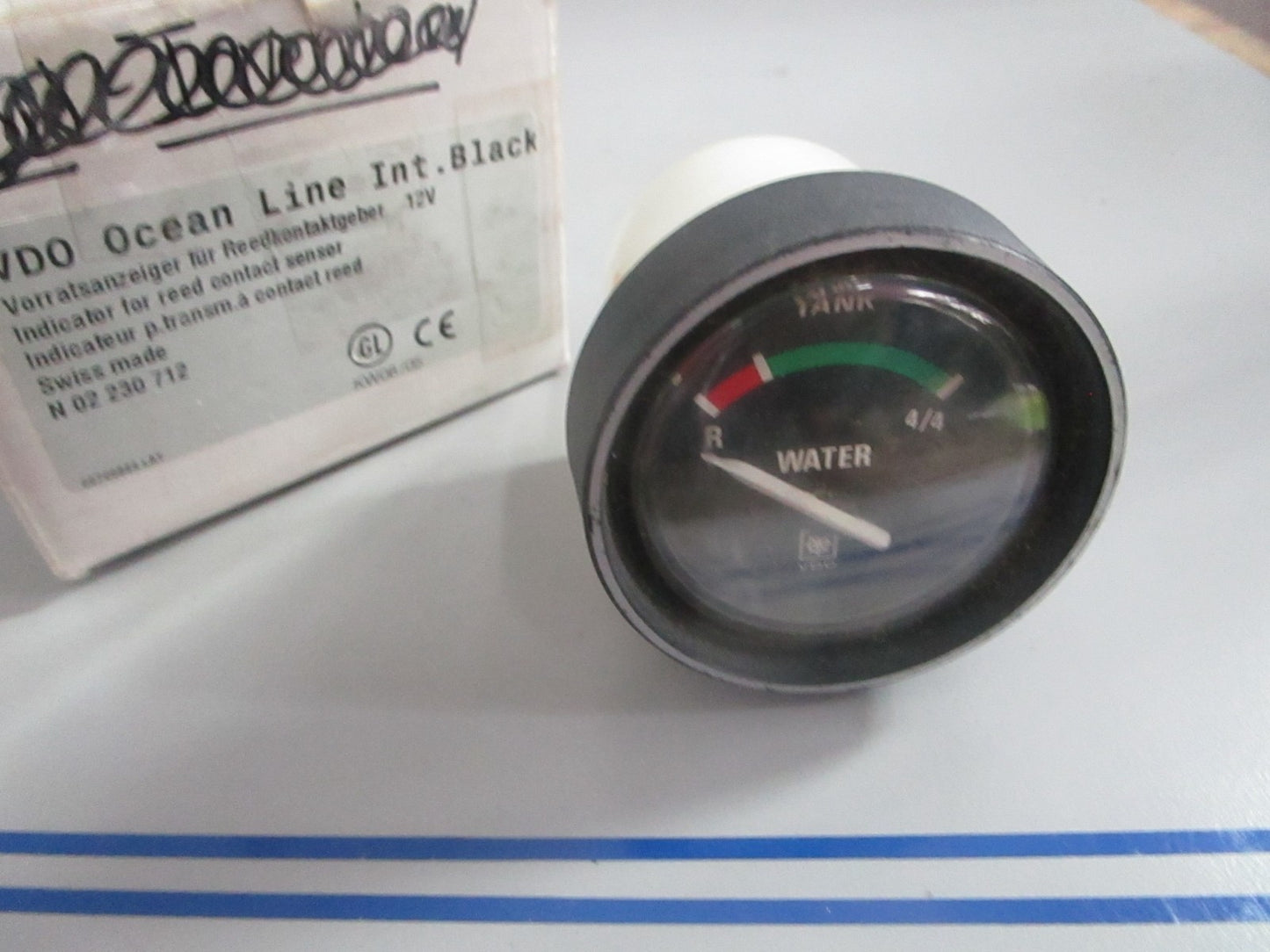 NEW OEM N02-230-712 02230712 VDO 12V Water Tank Gauge 0820