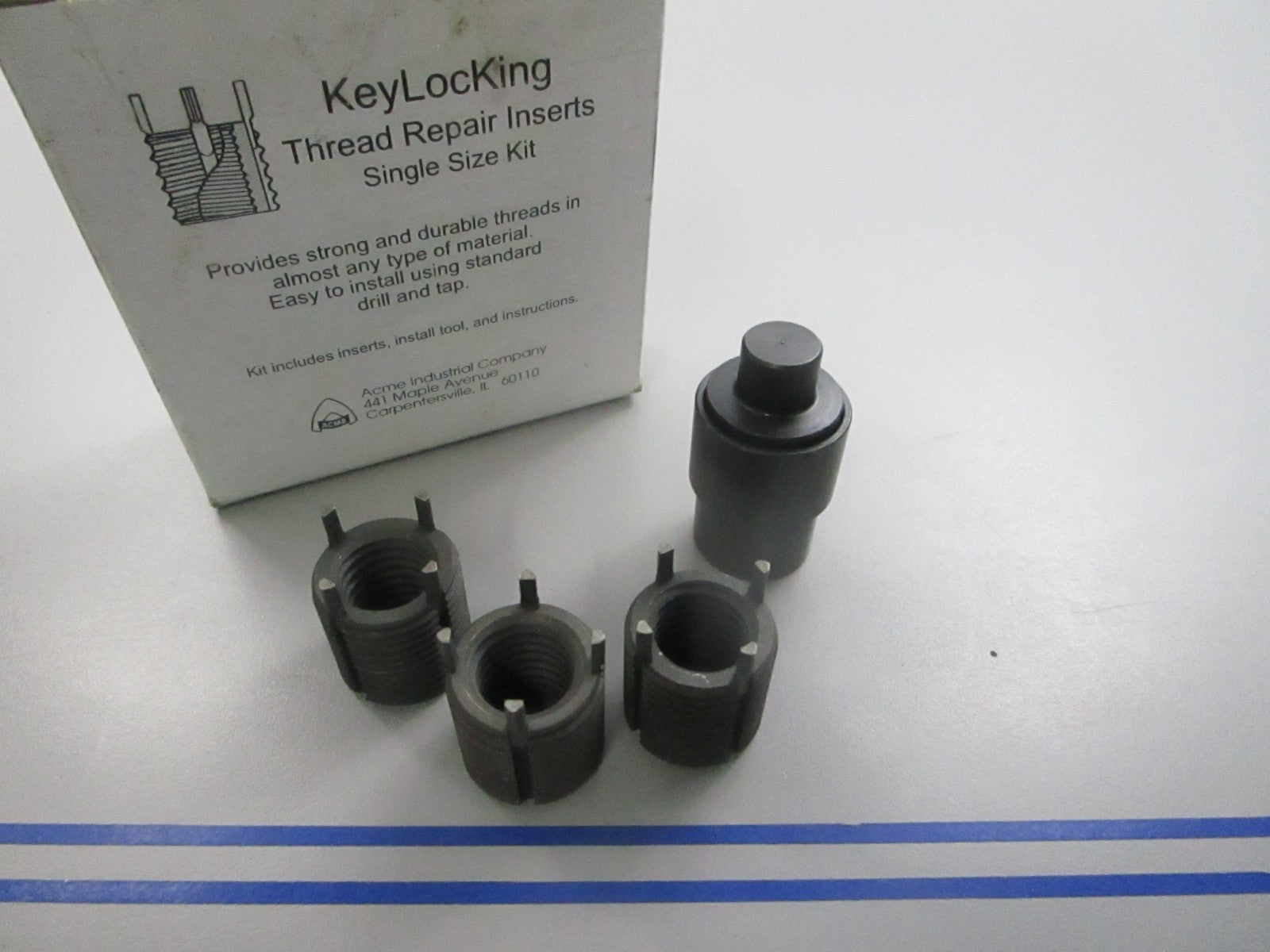 NEW OEM 215-067908 Acme Keylock Thread Repair Inserts 0810