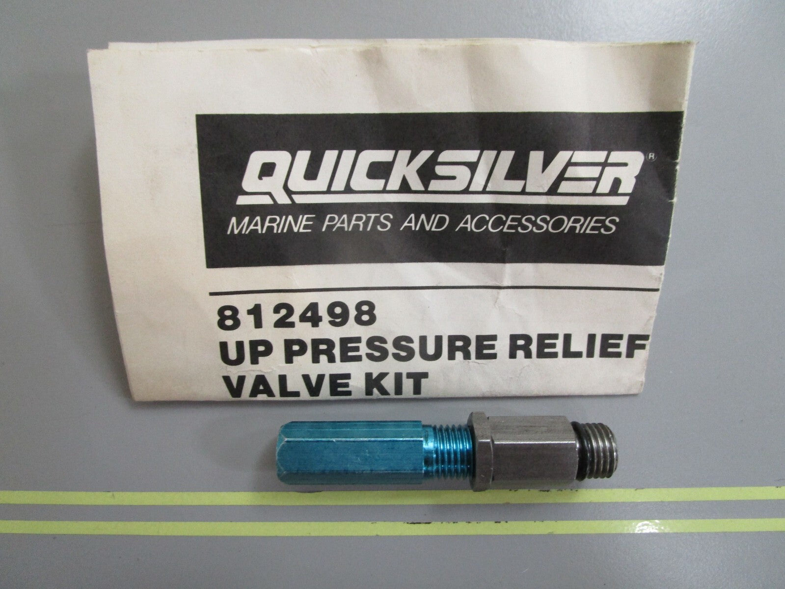 *NEW OEM* 0770 Mercury Quicksilver Relief Valve Kit 812498A1