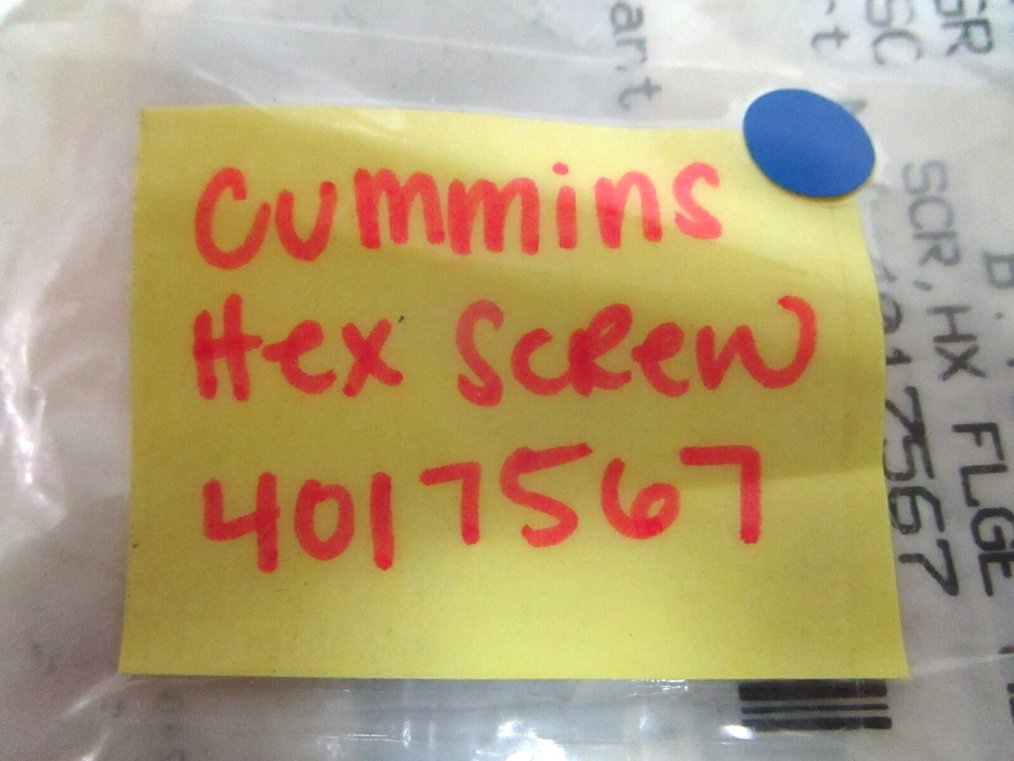 *NEW OEM* 0810 Cummins Hexagon Screw 4017567