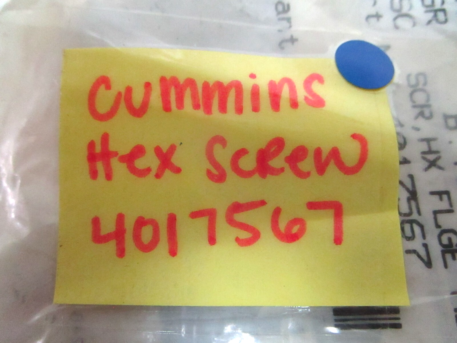 *NEW OEM* 0810 Cummins Hexagon Screw 4017567
