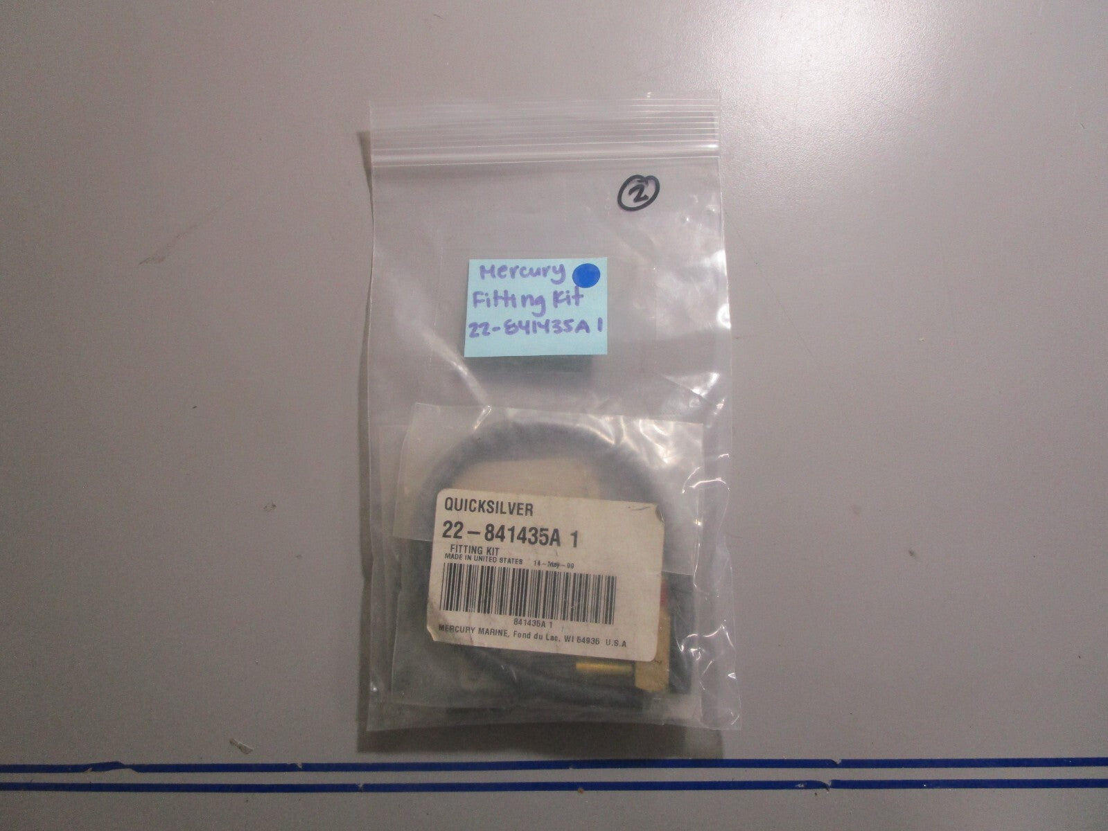 *NEW OEM* 0810 Mercury Quicksilver Fitting Kit 22-841435A1