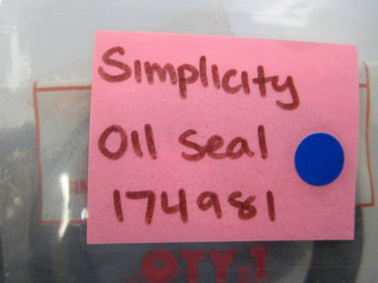 *NEW OEM* 0810 Simplicity Oil Seal 174981