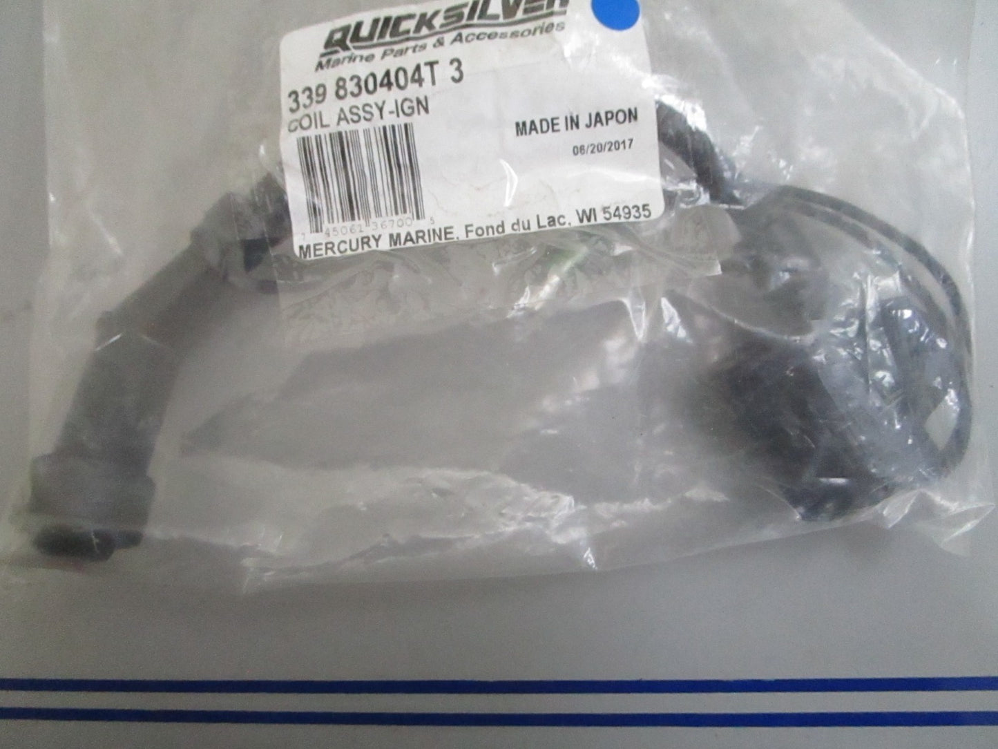 *NEW OEM* 0820 Mercury Quicksilver Ignition Coil Assy 339-830404T3