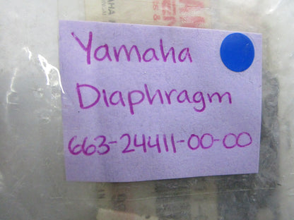 *NEW OEM* 0810 Yamaha Diaphragm 663-24411-00-00