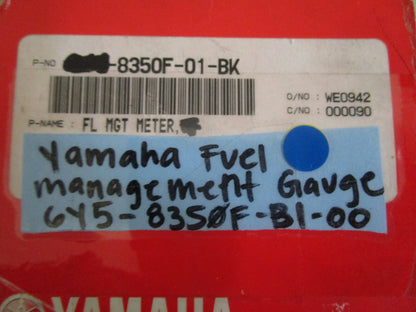 *NEW OEM* 0820 Yamaha Fuel Management Gauge 6Y5-8350F-B1-00