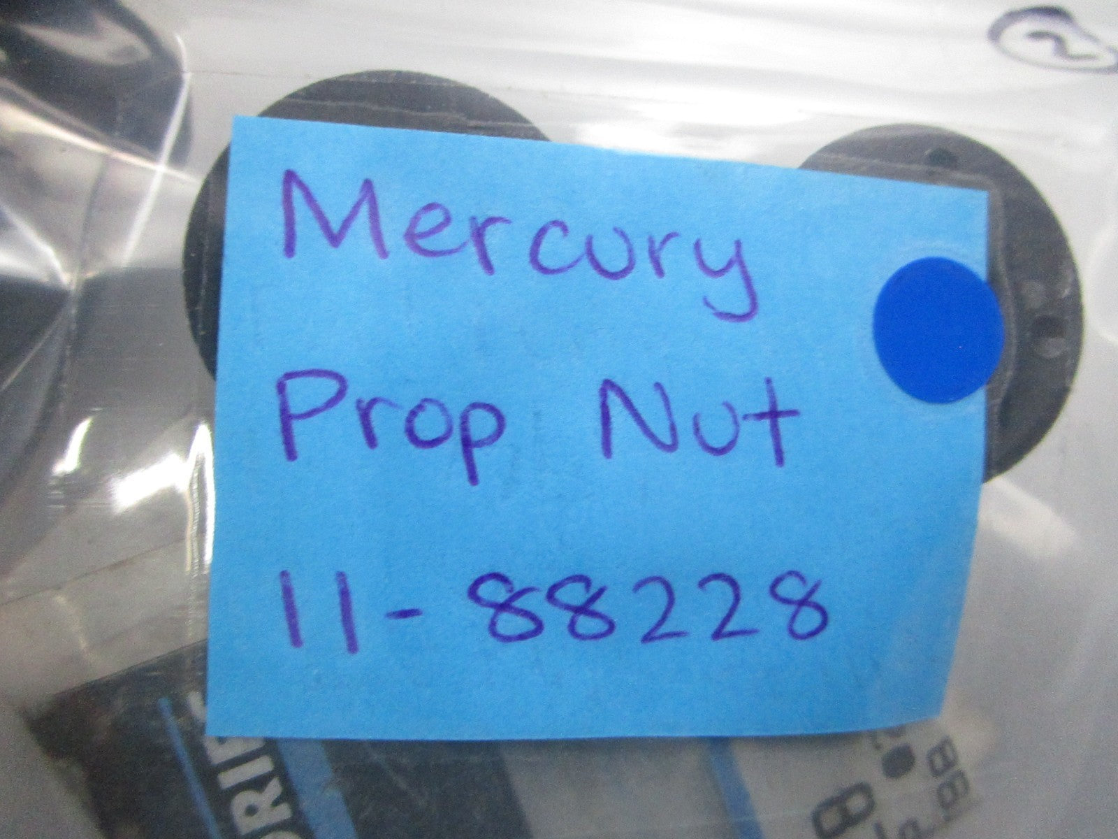 NEW OEM 11-88228 Mercury Quicksilver Prop Nut 0810
