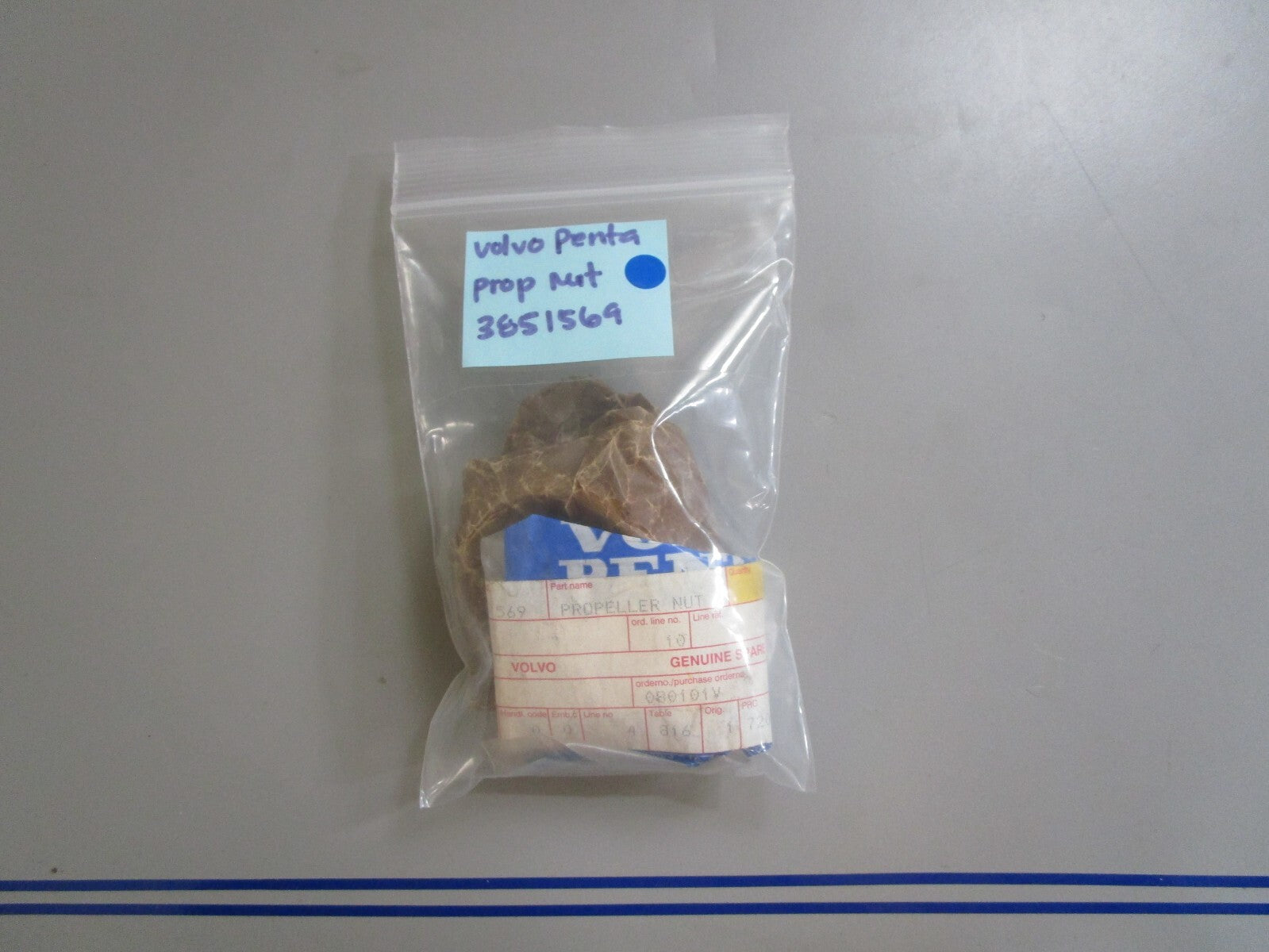 *NEW OEM* 0810 Volvo Penta Propeller Nut 3851569