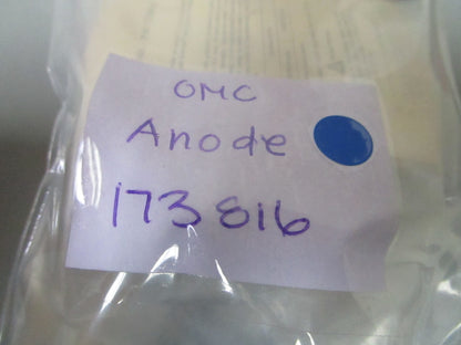 *NEW OEM* 0810 OMC Johnson Evinrude Zinc Anode Kit 173816 0173816
