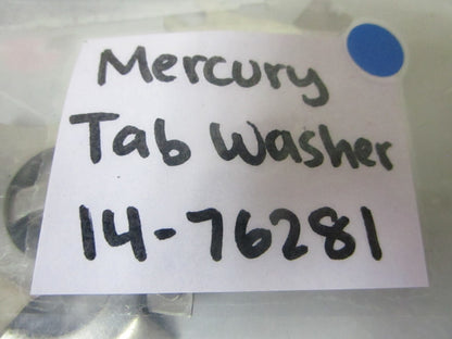 *NEW OEM* 0810 Mercury Quicksilver Tab Washer 14-76281