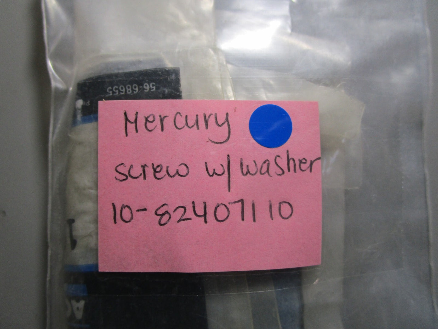 *NEW OEM* 0810 Mercury Quicksilver Screw w/ Washer 10-82407110