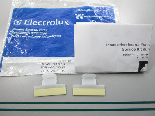 NEW OEM 154701001 Electrolux Splash Guard Kit 0810