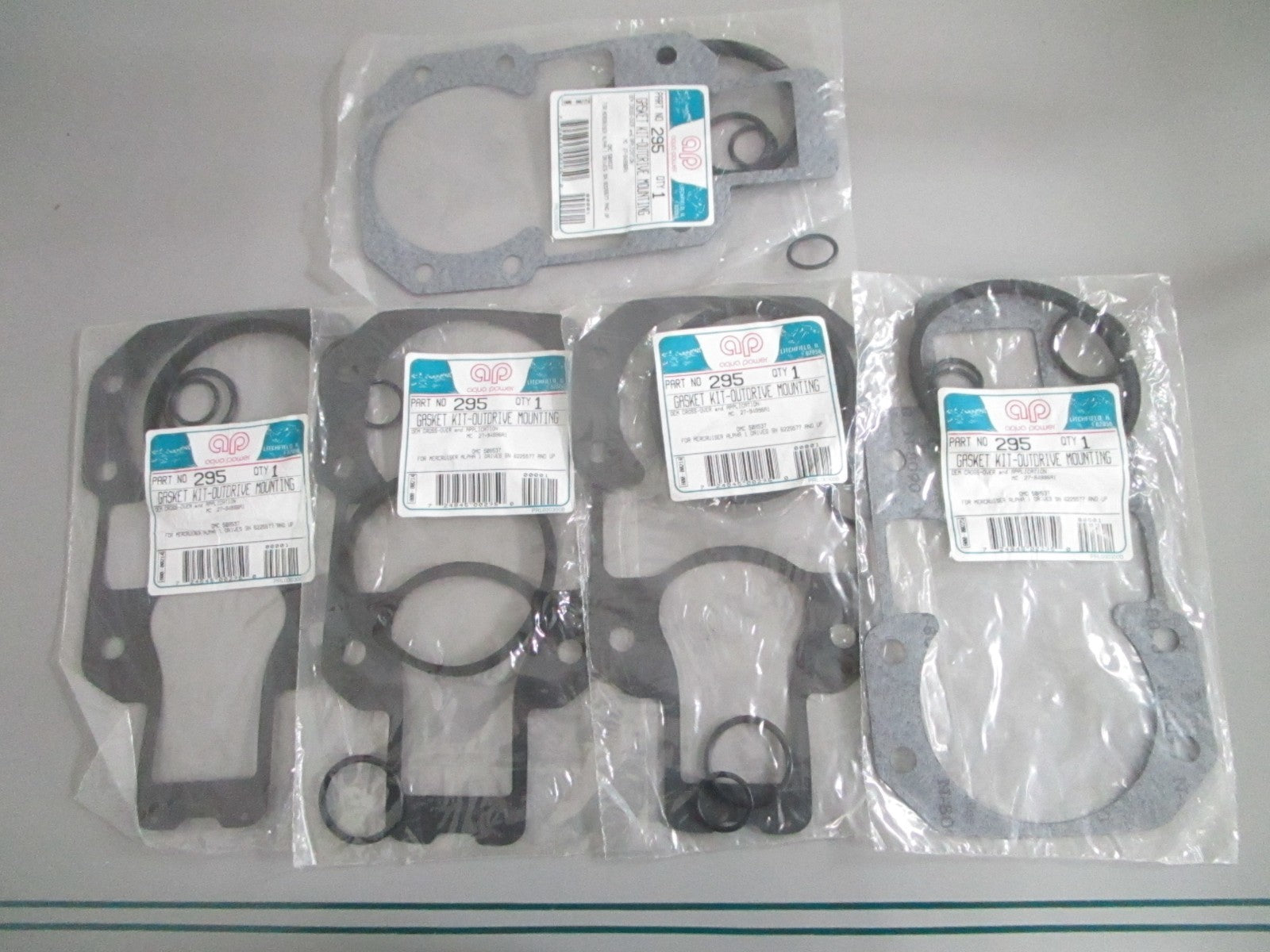 NEW (LOT OF 5) 295 Aqua Power Outdrive Mounting Gasket Kit Rep: 27-94996A1 0820