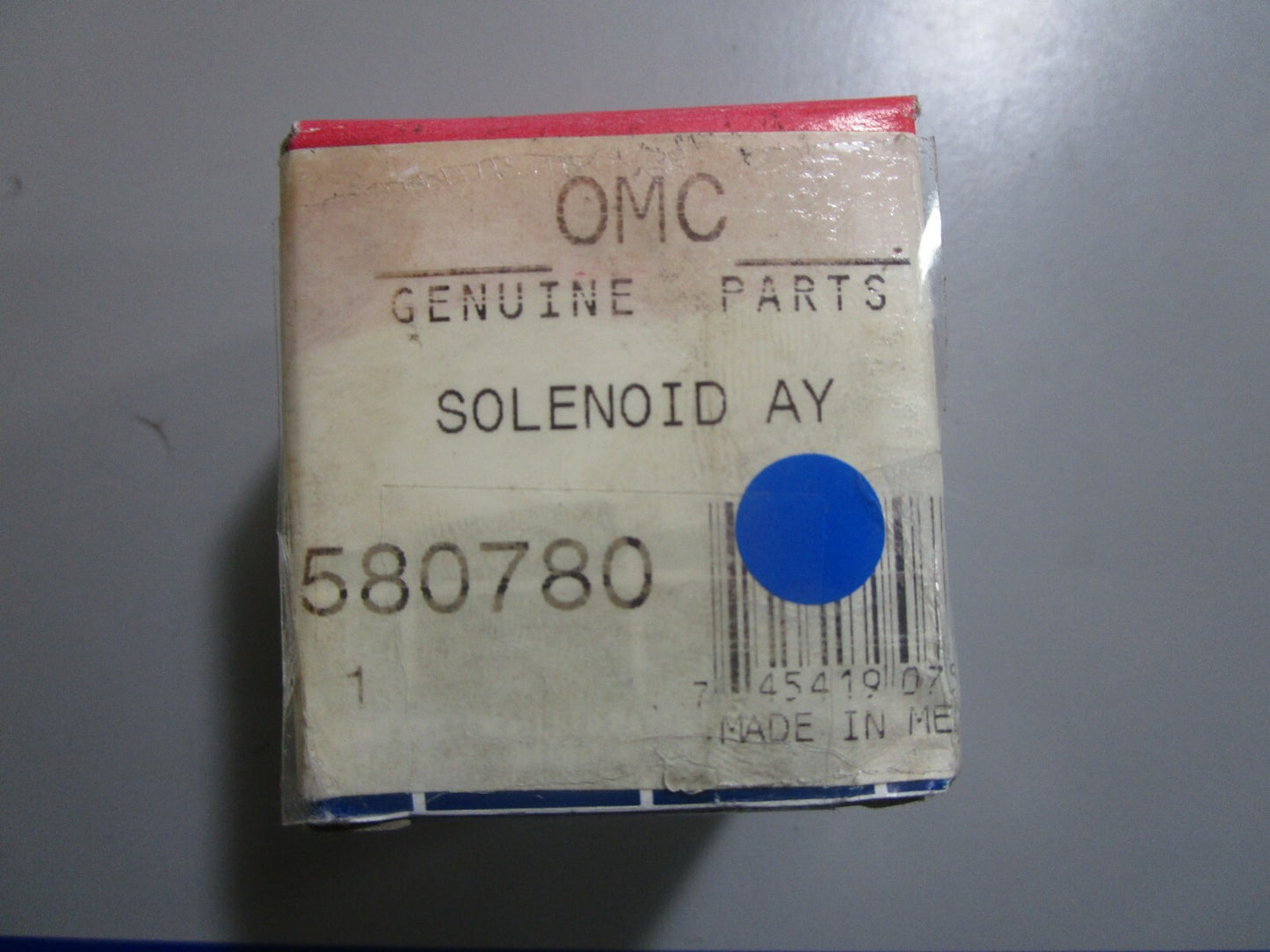*NEW OEM* 0810 OMC Johnson Evinrude Solenoid Assembly 580780 0580780