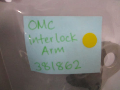 *NEW OEM* 0810 OMC Johnson Evinrude Interlock Arm 381862 0381862