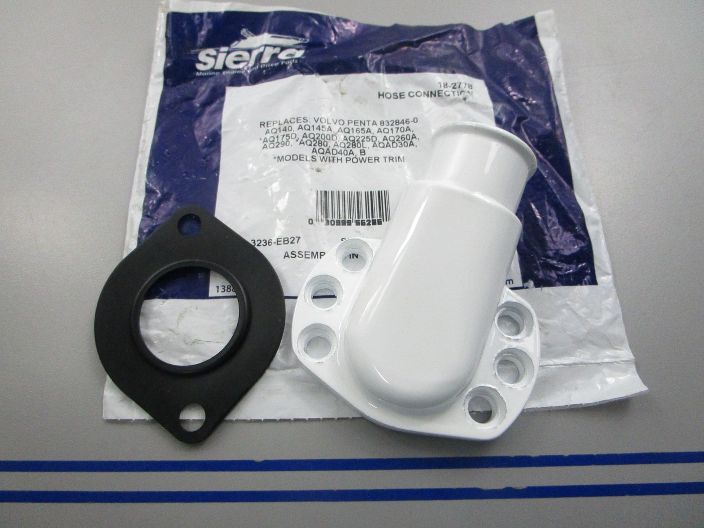 NEW 18-2778 Replaces: Volvo 832846 Sierra Hose Connection 0810