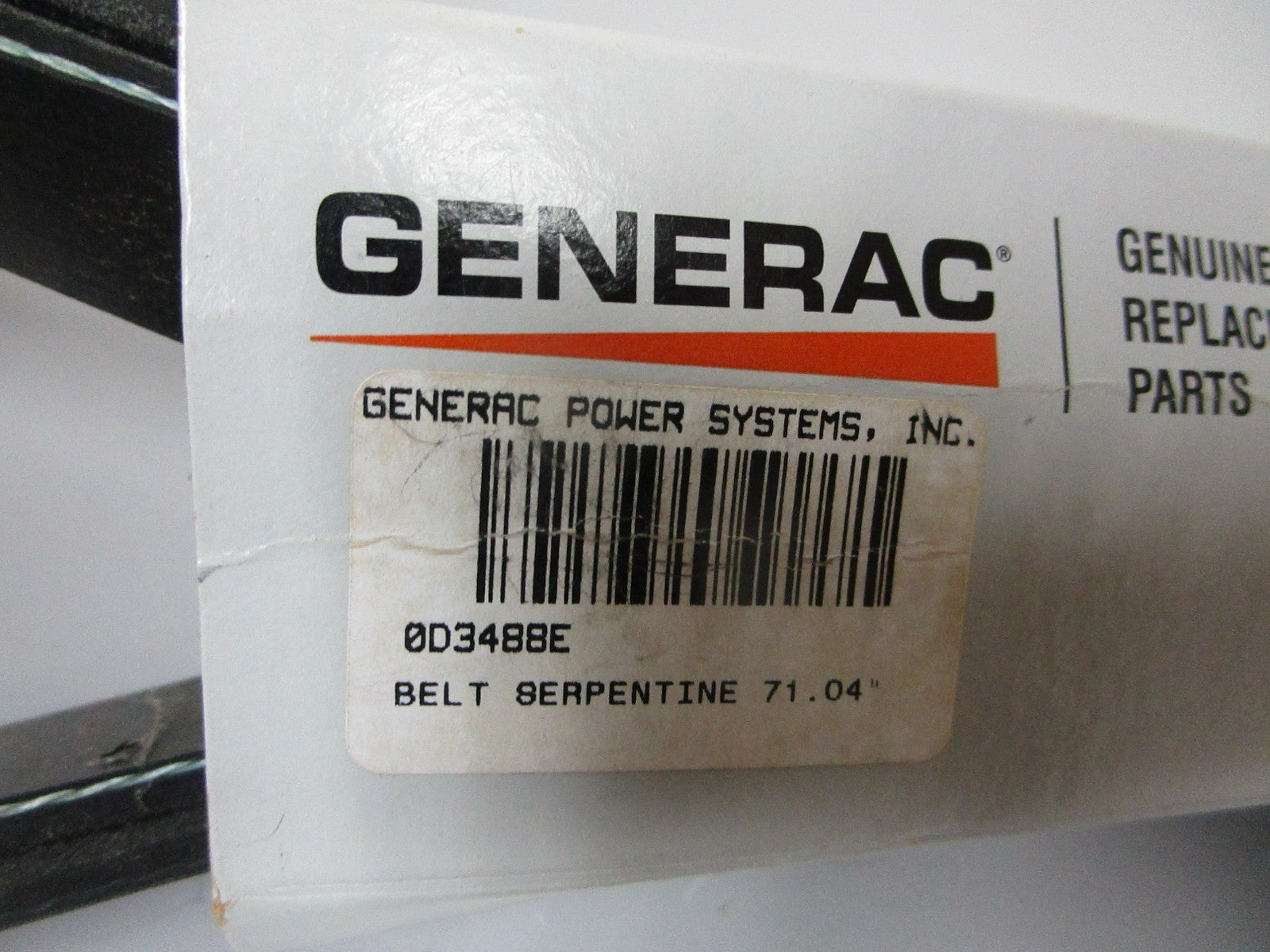 *NEW OEM* 0720 Generac 71.04" Serpentine Belt 0D3488E