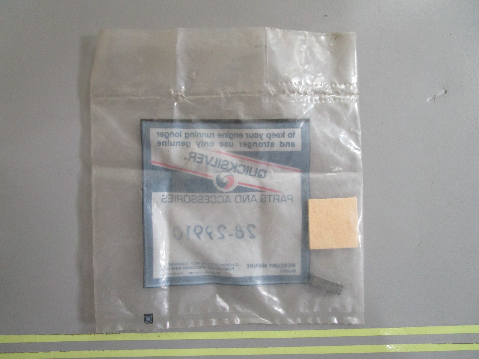 *NEW OEM* 0810 Mercury Quicksilver Driver Key 28-29910