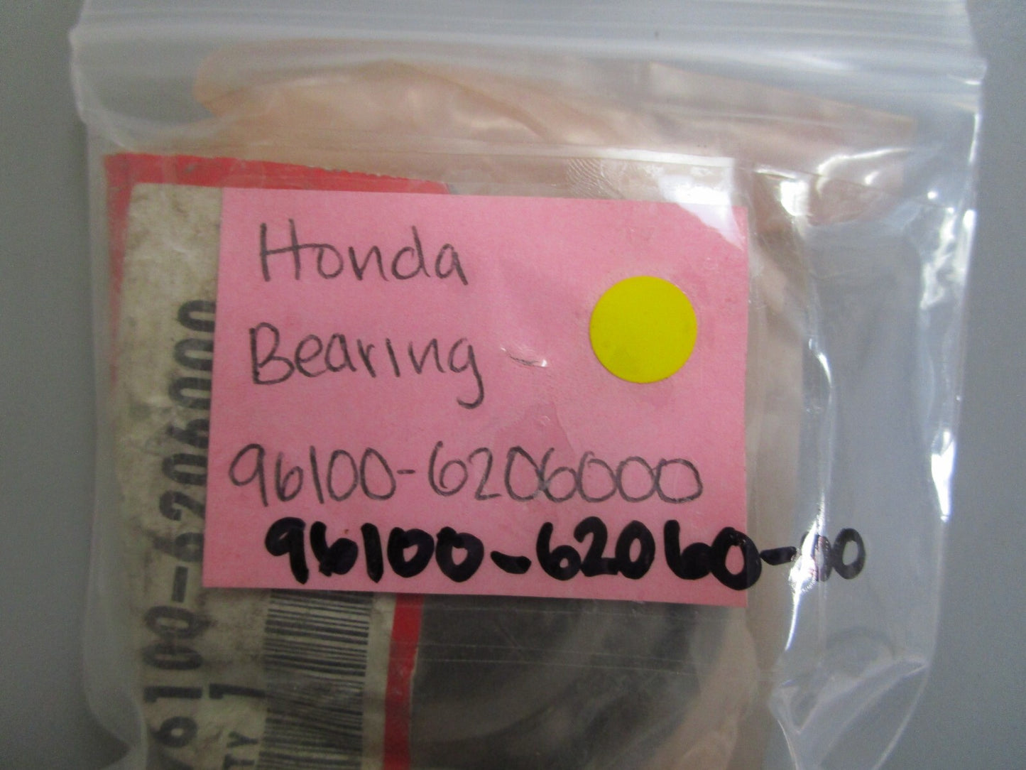 *NEW OEM* 0810 Honda Bearing 96100-62060-00