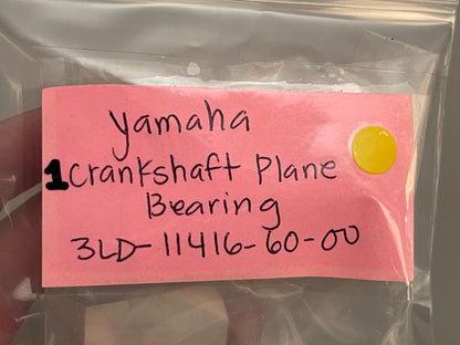 *NEW OEM* 0810 Yamaha 1 Crankshaft Plane Bearing 3LD-11416-60-00
