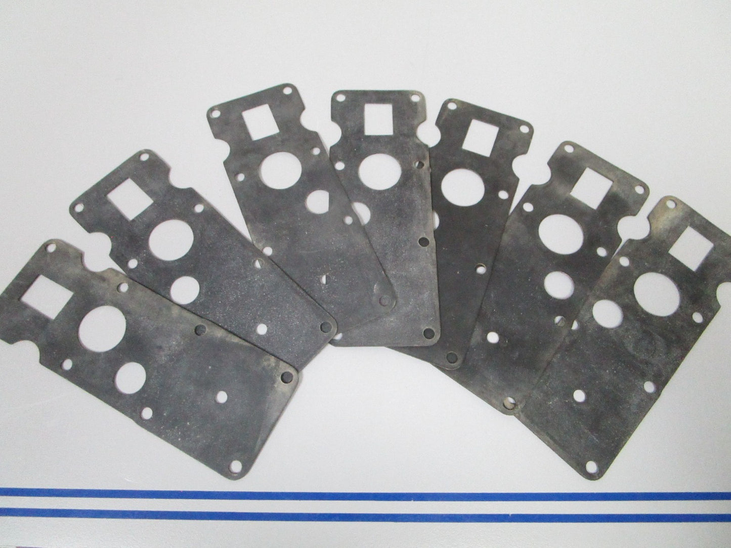 NEW OEM (LOT OF 7) 305715 0305715 OMC Johnson Evinrude Diaphragm 0810