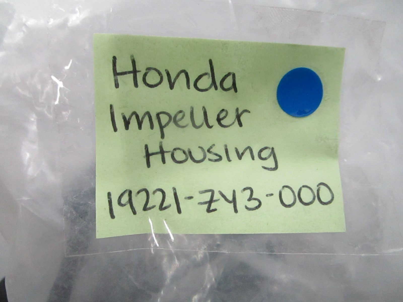 *NEW OEM* 0810 Honda Impeller Housing 19221-ZY3-000
