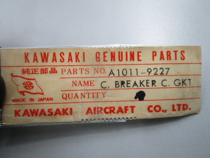 NEW OEM Kawasaki A1011-9227 Contact Breaker Cover Gasket 0810