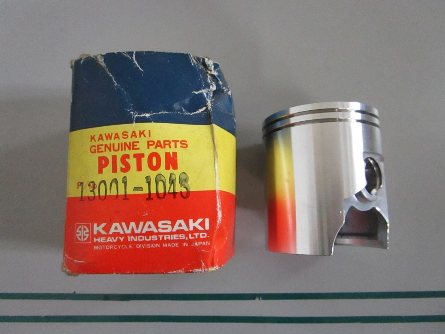 Kawasaki NEW OEM Engine Piston 13001-1048 Motorcycle STD NOS Genuine Part 0820