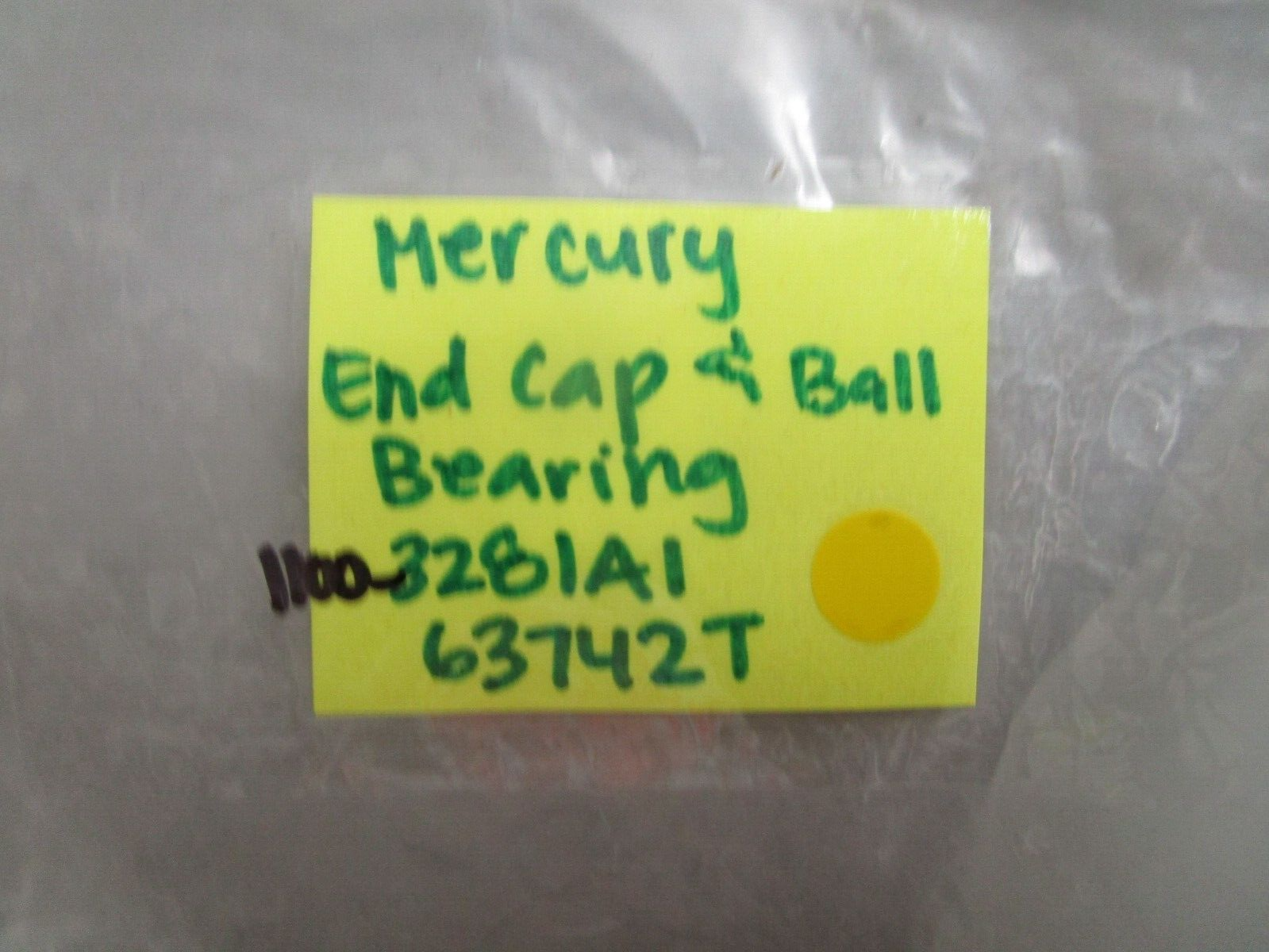 *NEW OEM* 0770 Mercury Quicksilver End Cap & Ball Bearing 1100-3281A1 63742T