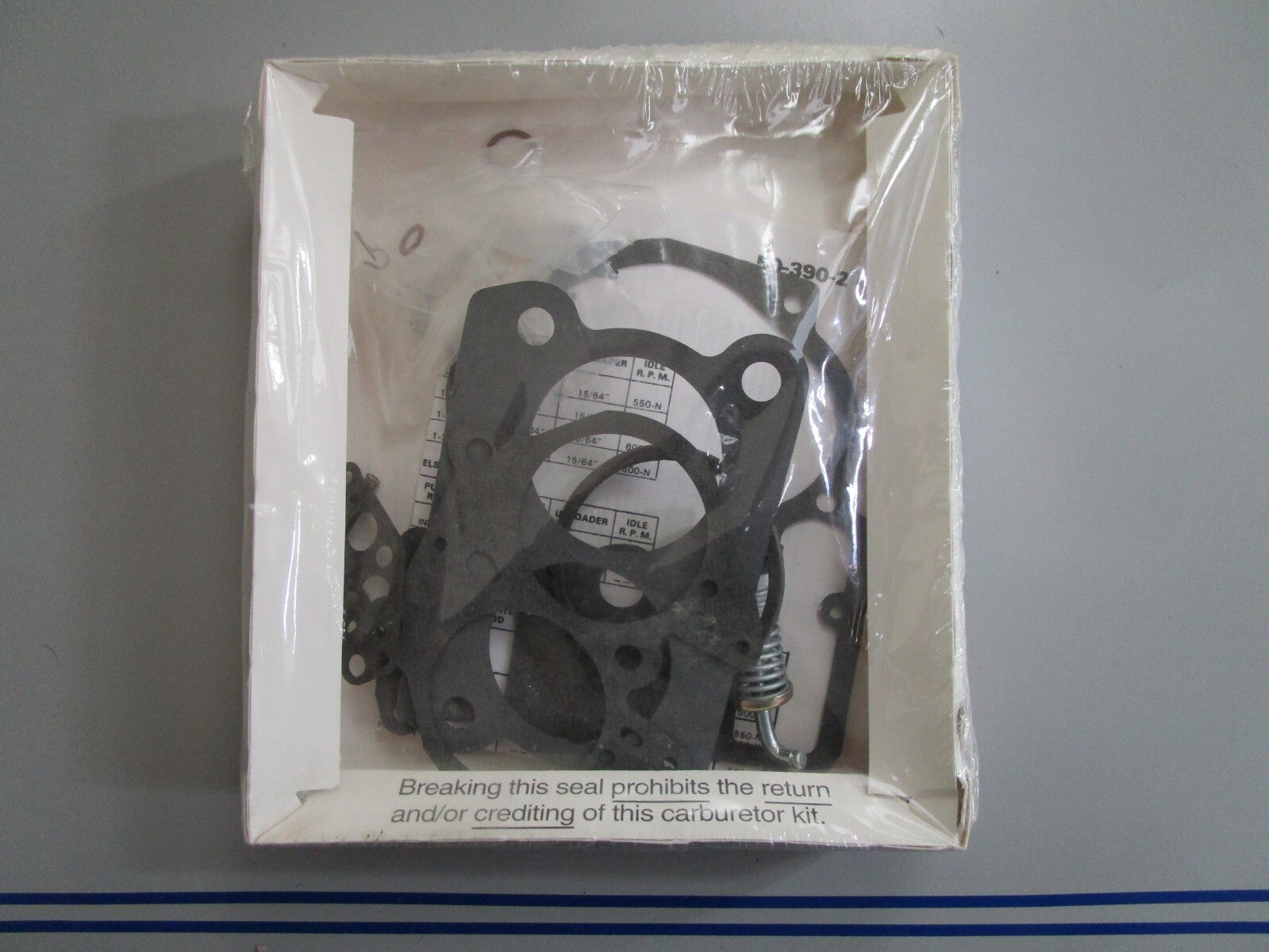 *NEW OEM* 0820 Mercury Quicksilver Carburetor Repair Kit 1397-8760