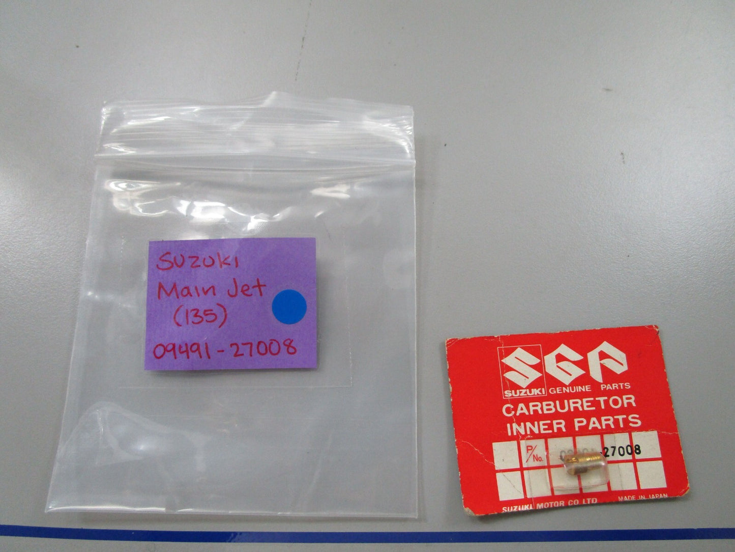 *NEW OEM* 0770 Suzuki Main Jet (135) 09491-27008